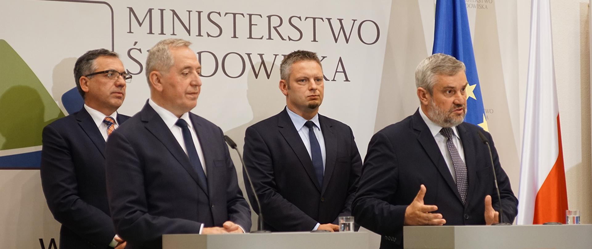 Konferencja z udziałem Ministra Ardanowskiego i Ministra Środowiska Henryka Kowalczyka