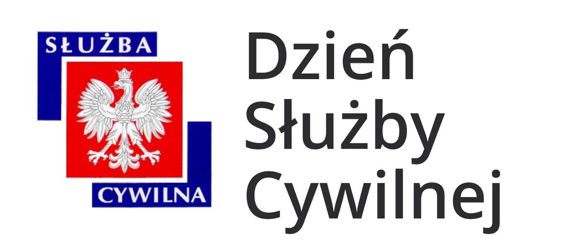 Napis Dzień Służby Cywilnej