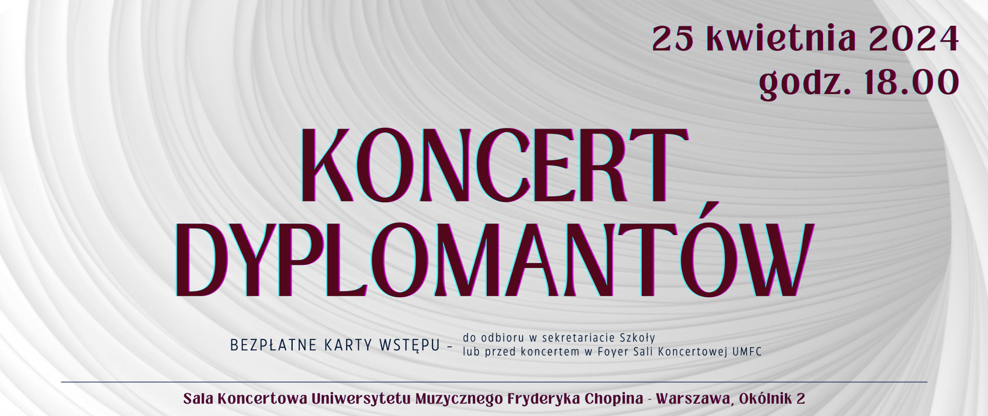 Baner - Koncert Dyplomantów, 25.04.2024