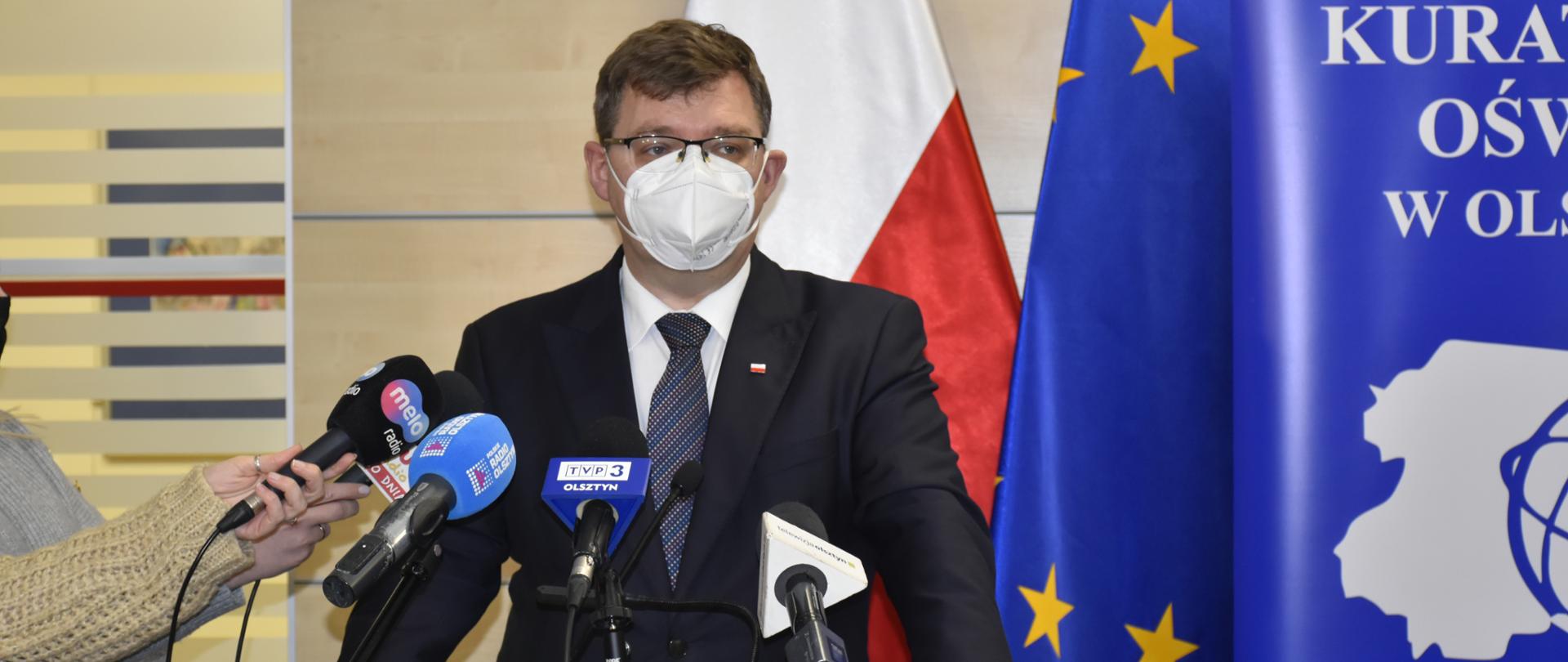 Konferencja prasowa Bezpieczne Ferie 