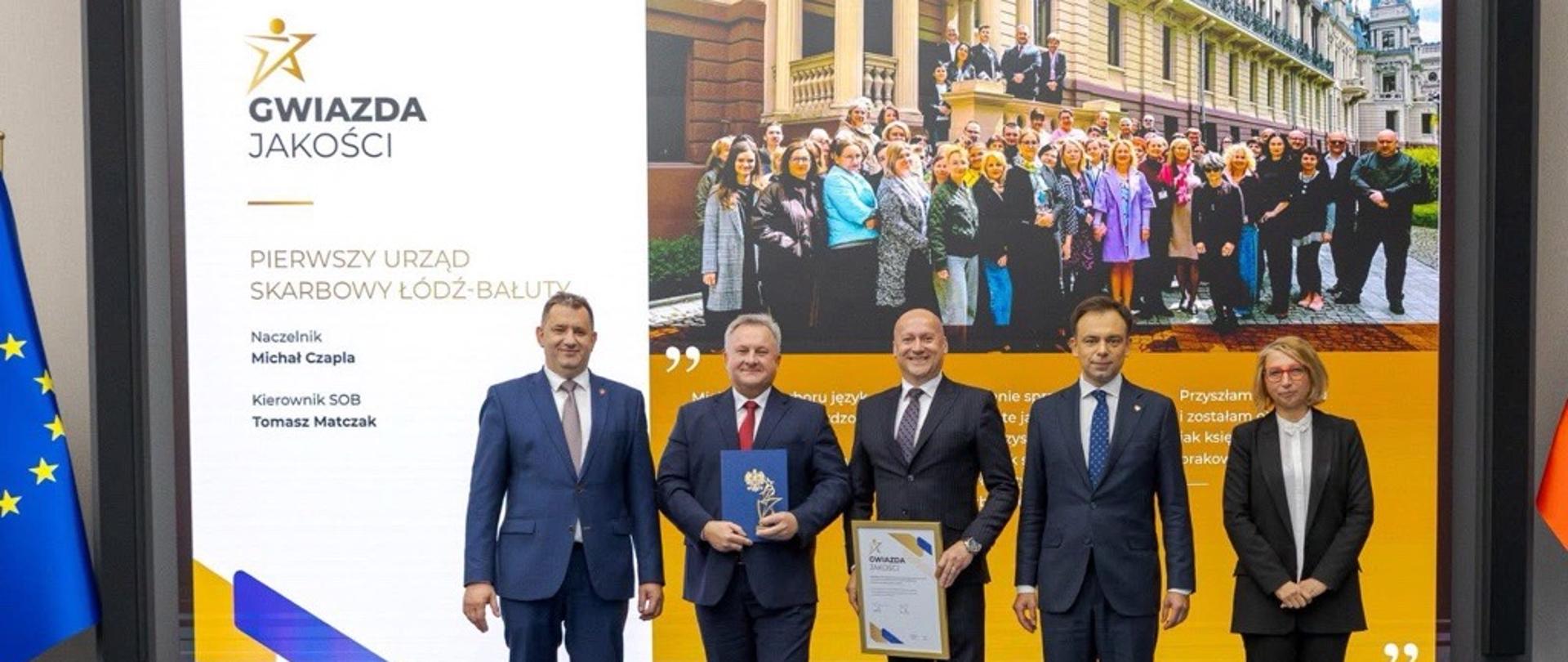 Wręczenie nagród Gwiazdy Jakości 