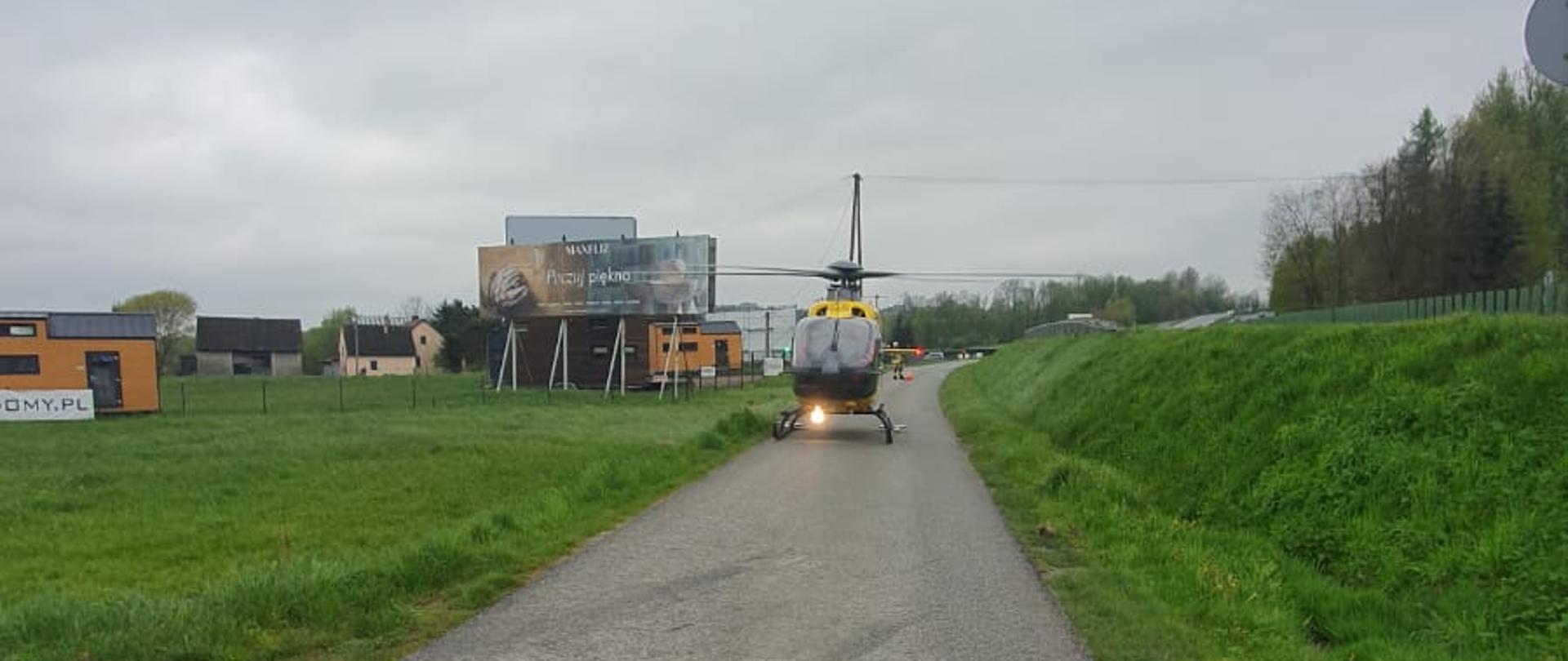 Wypadek w Głogoczowie DK7