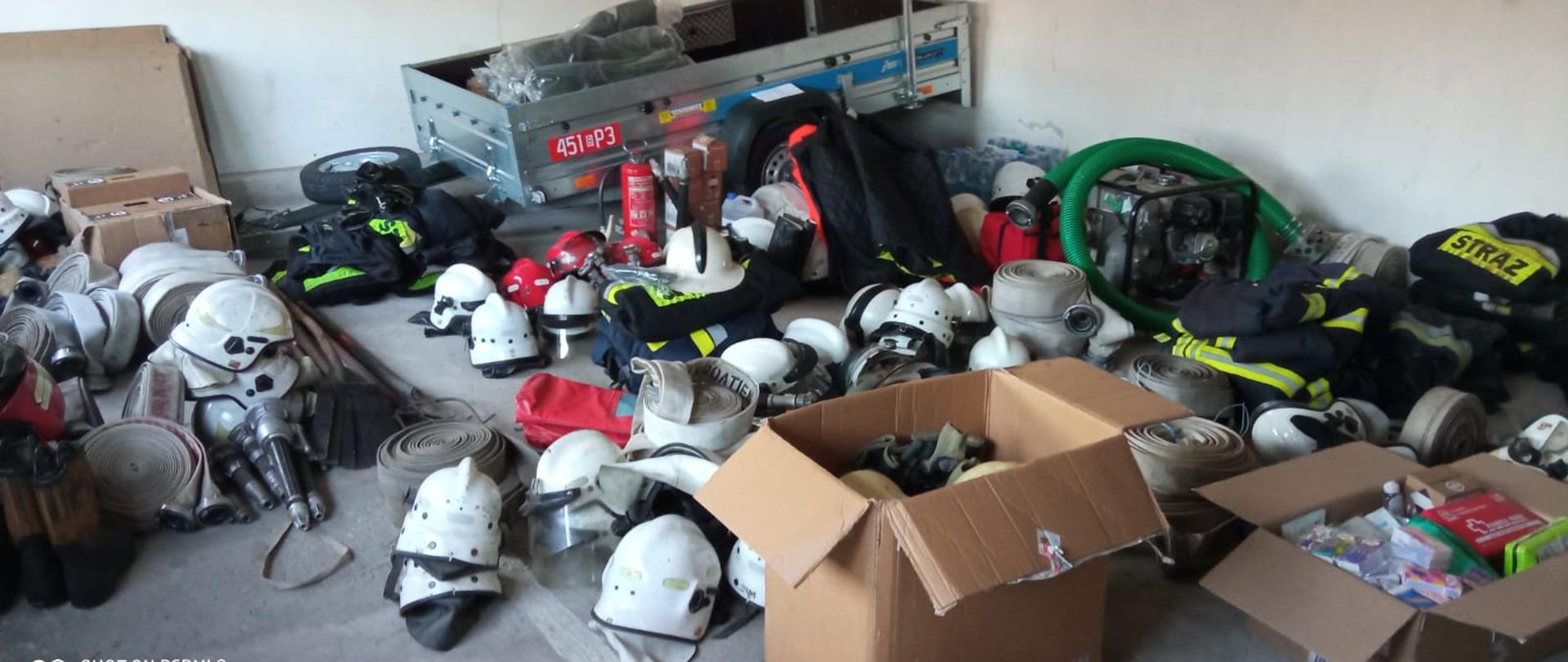 Wsparcie ukraińskich strażaków poprzez zbiórkę sprzętu pożarniczego 