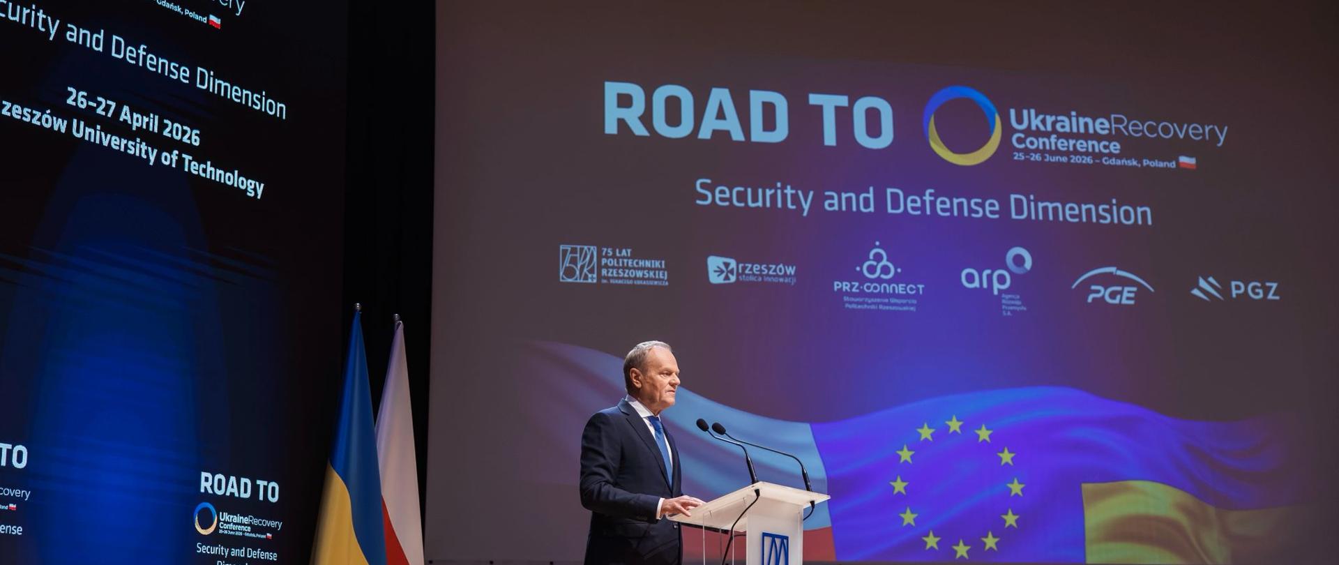 Udział Premiera Donalda Tuska w otwarciu Konferencji URC 2026