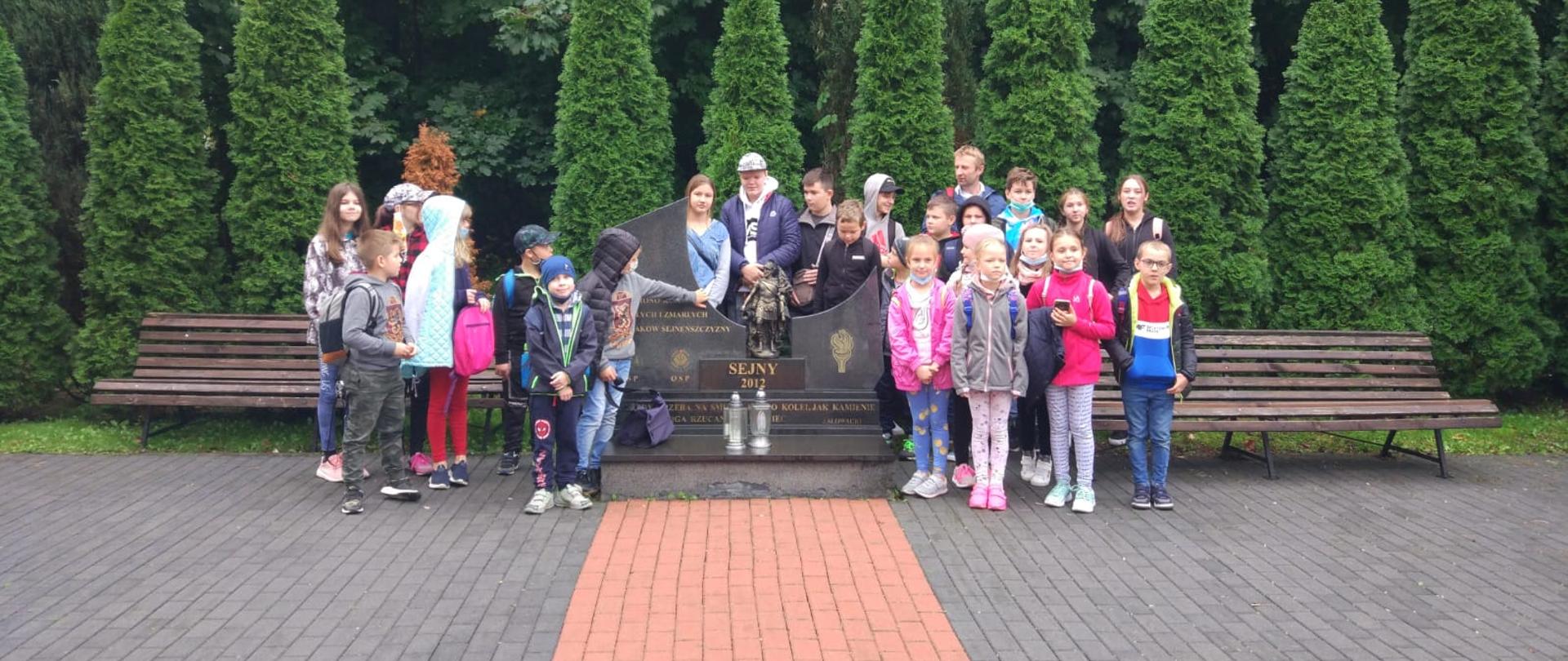 Wizyta uczniów w KP PSP w Sejnach