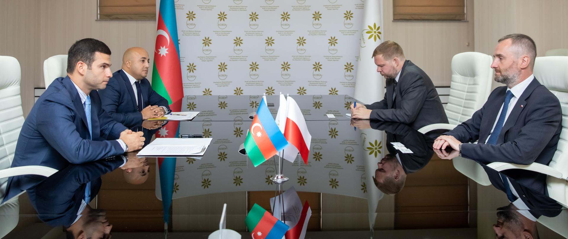 Azərbaycanın Kiçik və Orta Sahibkarlığın İnkişafı Agentliyinin Sədri ilə görüş