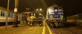Pożar pociągu na trasie Kołobrzeg – Wrocław