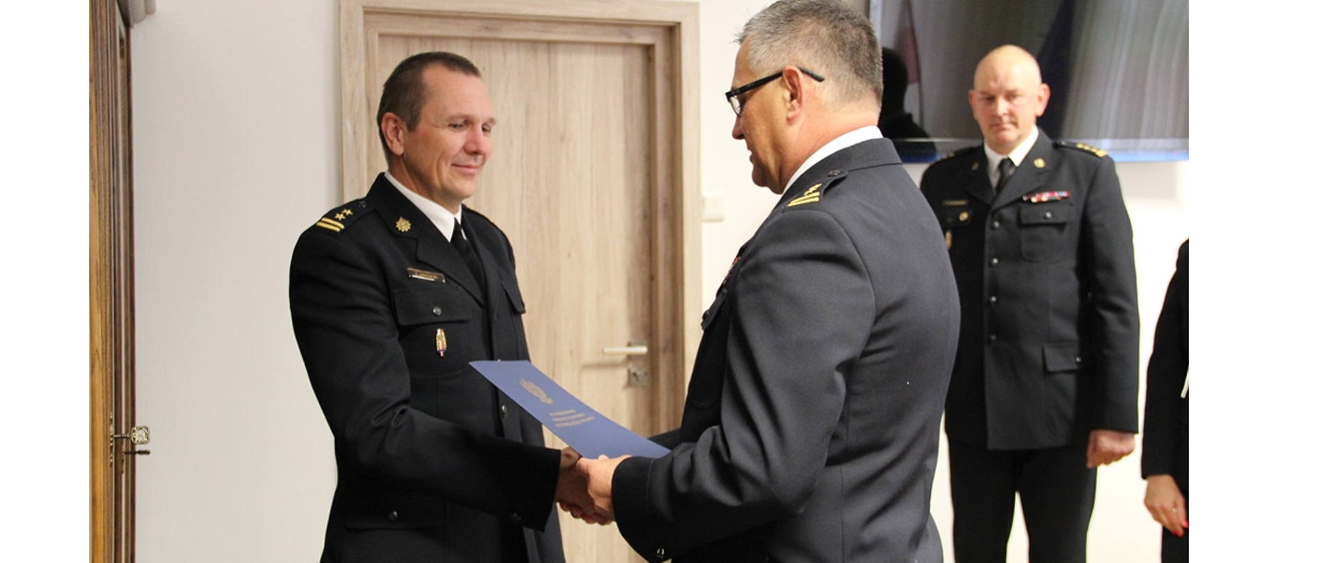 bryg. Grzegorz Jankowski powierzenie obowiązków Zastępcy Komendanta Miejskiego PSP we Włocławku przez KW PSP w Toruniu