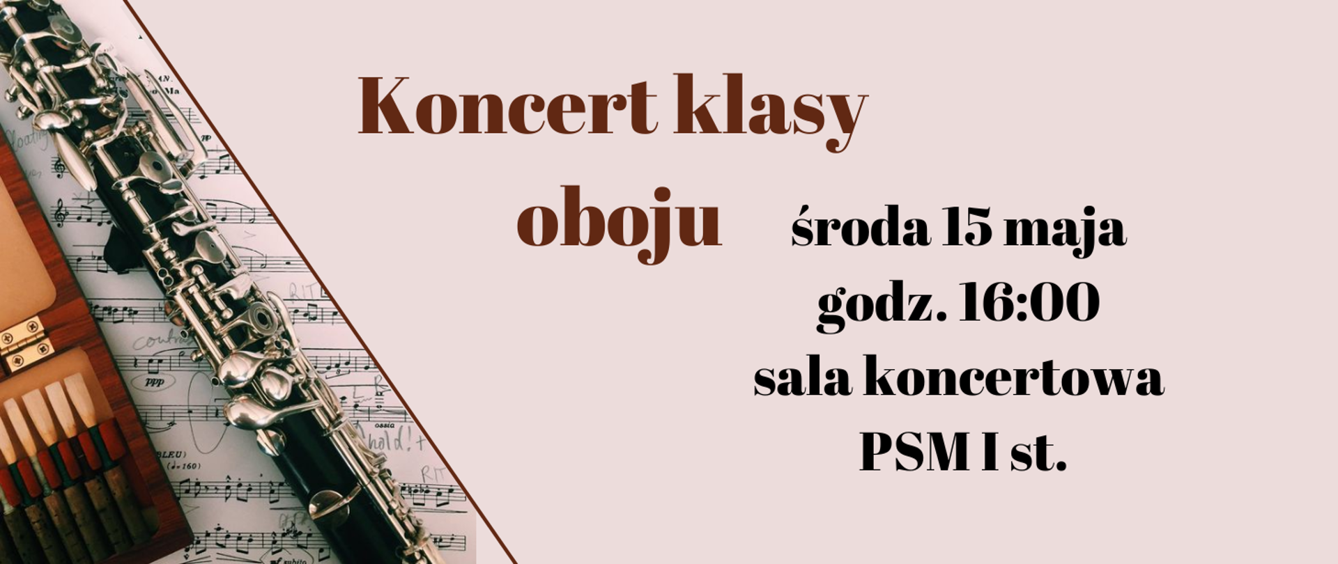 Koncert klasy oboju 