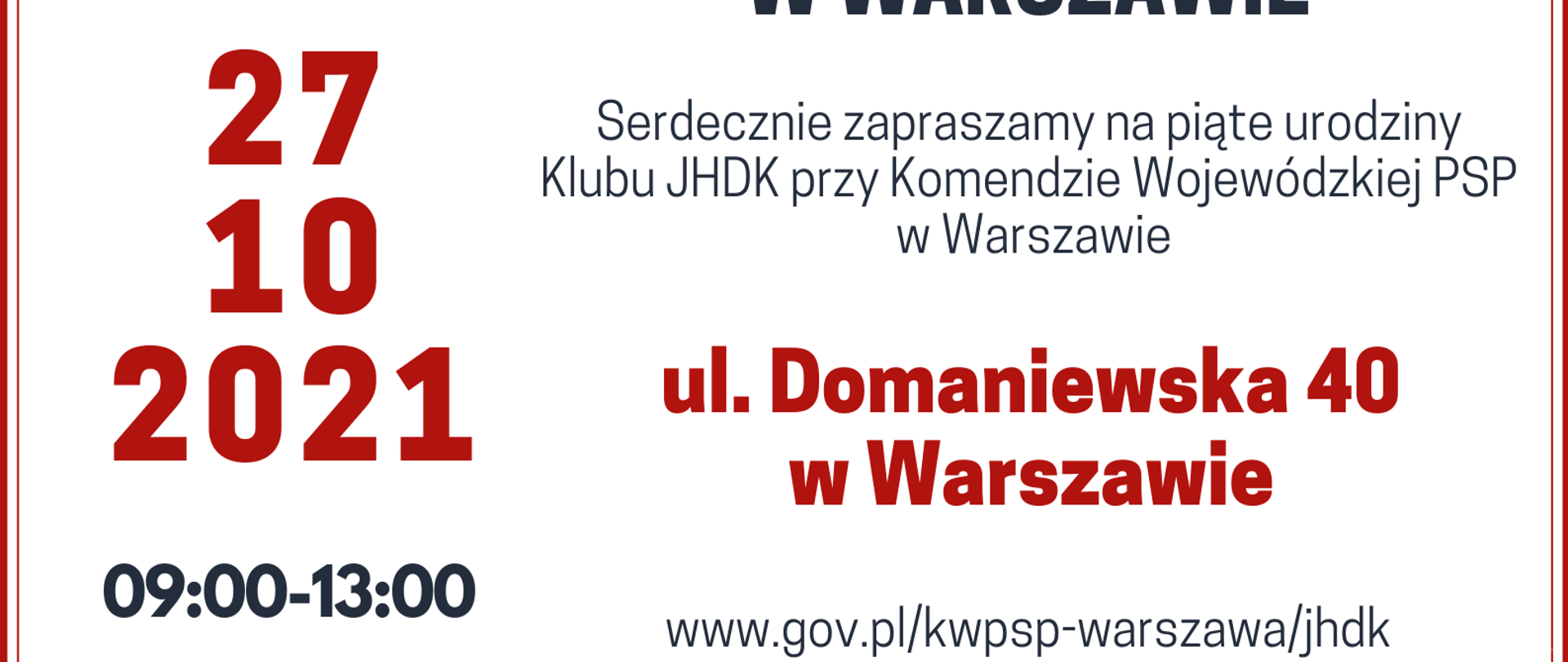 Plakat informujący o akcji krwiodawstwa 27 października 2021 roku