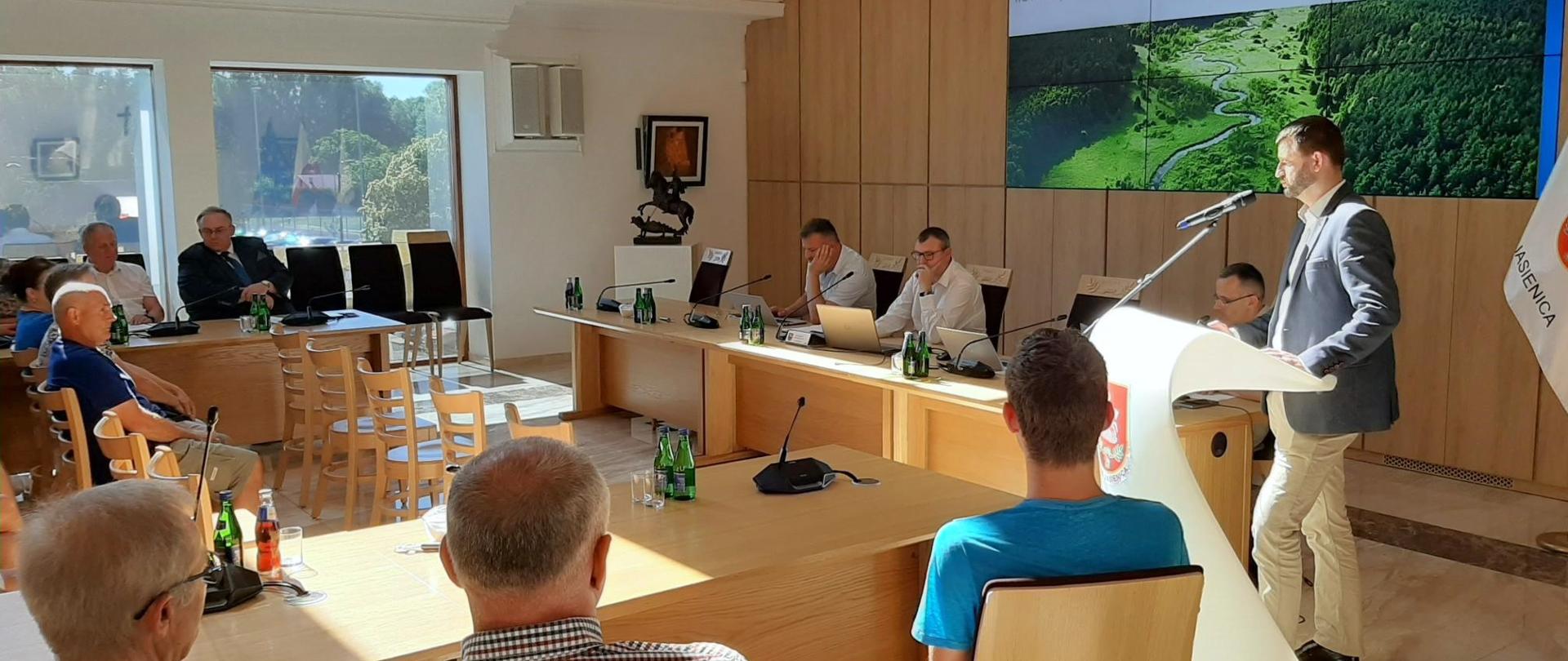 Konsultacje społeczne w Jasienicy w ramach PRRP w Zlewni Rzeki Białej i Iłownicy