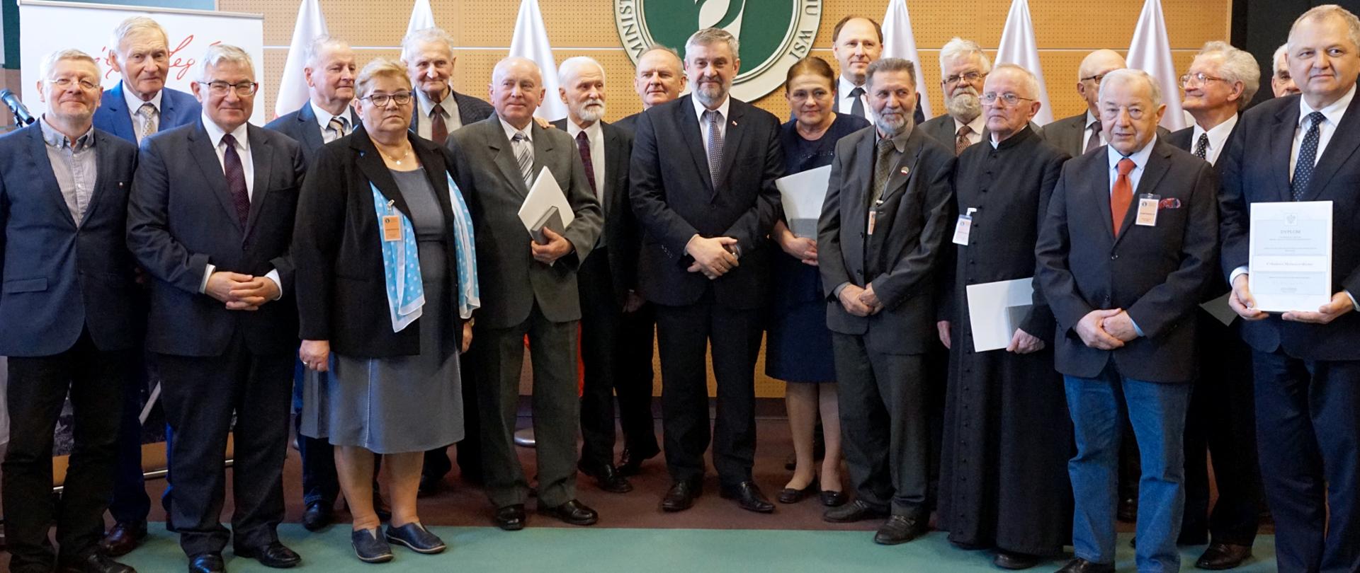 Wyróżnieni w towarzystwie ministra rolnictwa