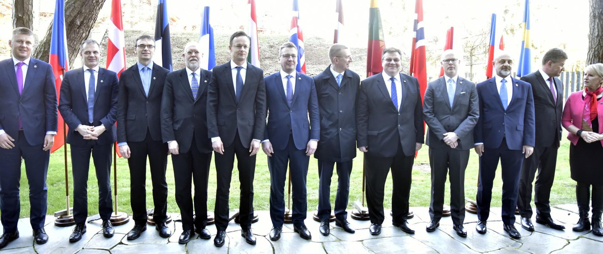 Deputy Minister Maciej Lang attends meeting of chiefs of diplomacy of V4, Nordic and Baltic countries 