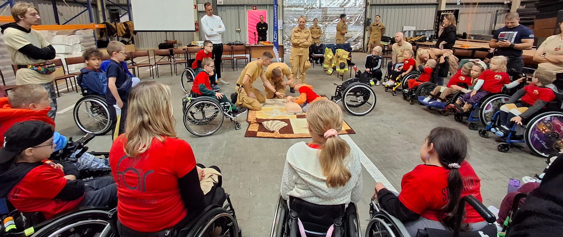 STRAŻATON 2 – II Zawody Strażackie dla Dzieci poruszających się na wózkach
