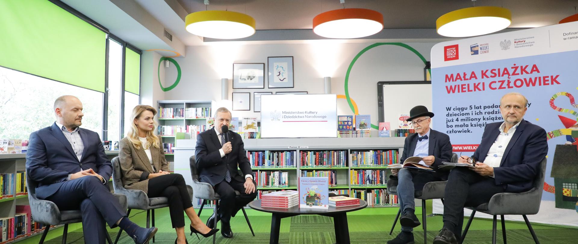 Nowa książka na inaugurację kolejnej odsłony kampanii „Mała książka – wielki człowiek”, fot. Danuta Matloch