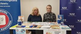 Akcja promocyjno-informacyjna w siedzibie wrocławskiego NFZ 24.04.2024