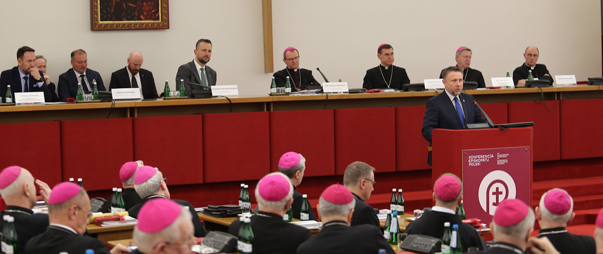 Spotkanie przedstawicieli rządu Rzeczypospolitej Polskiej z uczestnikami Zebrania Plenarnego Konferencji Episkopatu Polski