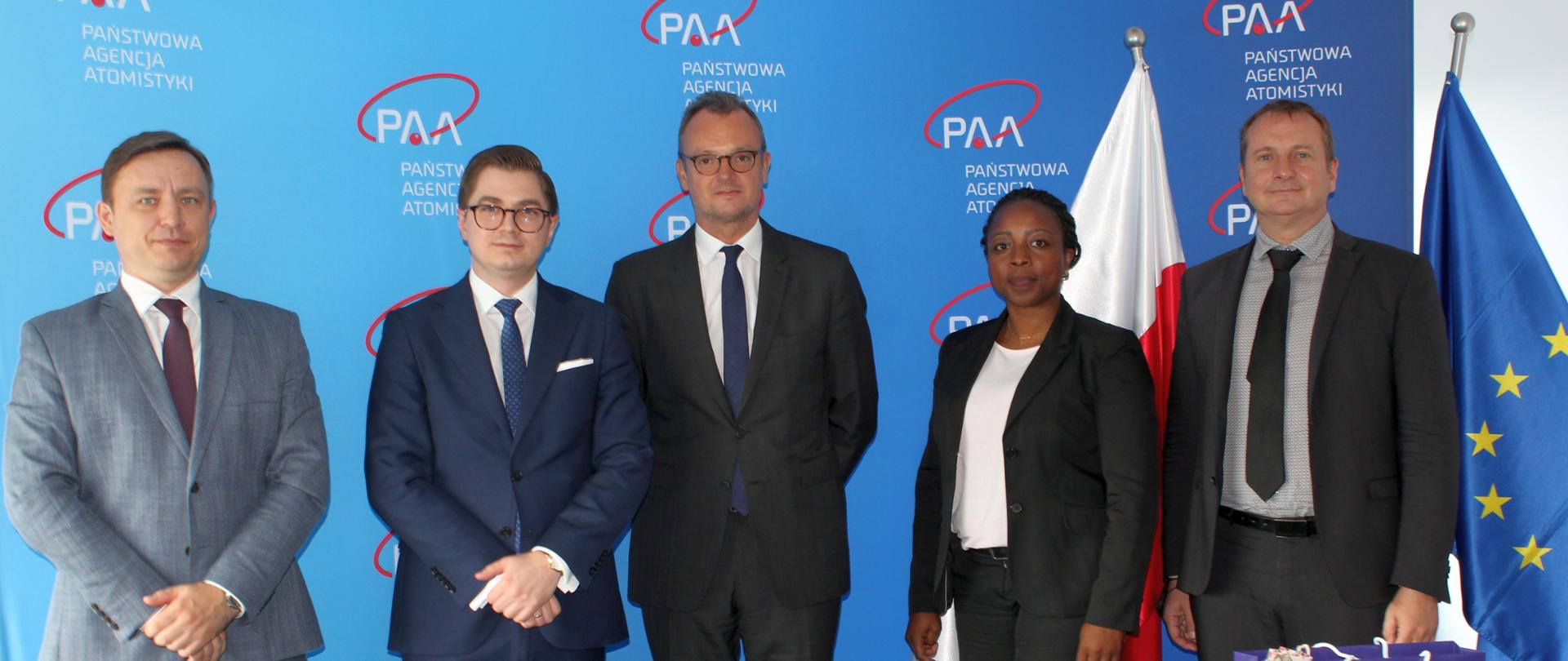 Spotkanie Prezesa PAA z przedstawicielami francuskiego Instytutu Ochrony Radiologicznej i Bezpieczeństwa Jądrowego 