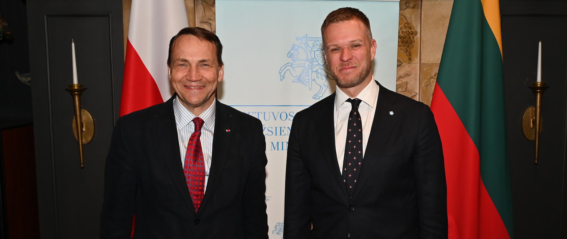 Minister Radosław Sikorski takes part in Snow Meeting conference in Lithuania