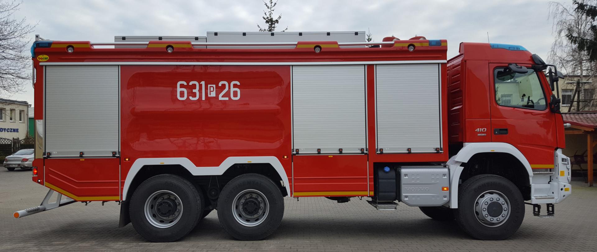 Ciężki samochód ratowniczo - gaśniczy KP PSP Wągrowiec