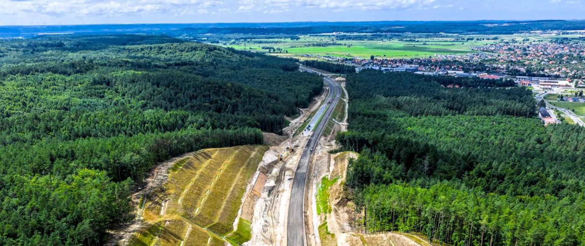 S6 w rejonie Lęborka