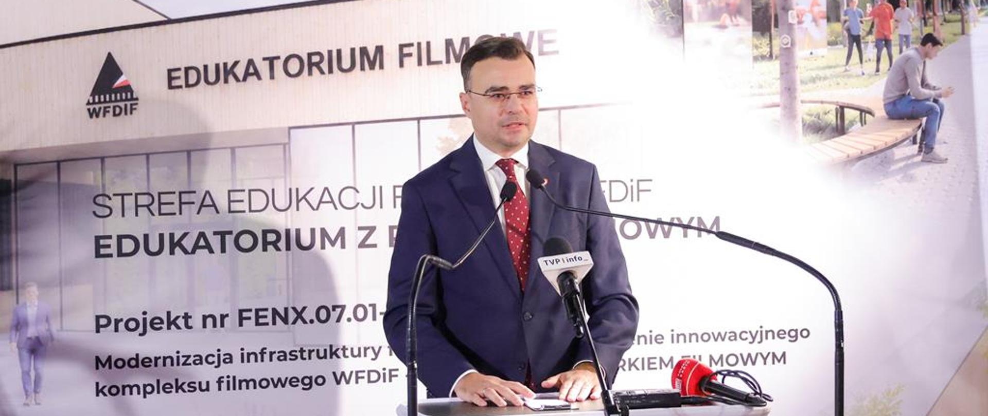 Rozpoczynamy budowę nowoczesnego centrum edukacji filmowej, fot. Danuta Matloch/MKiDN