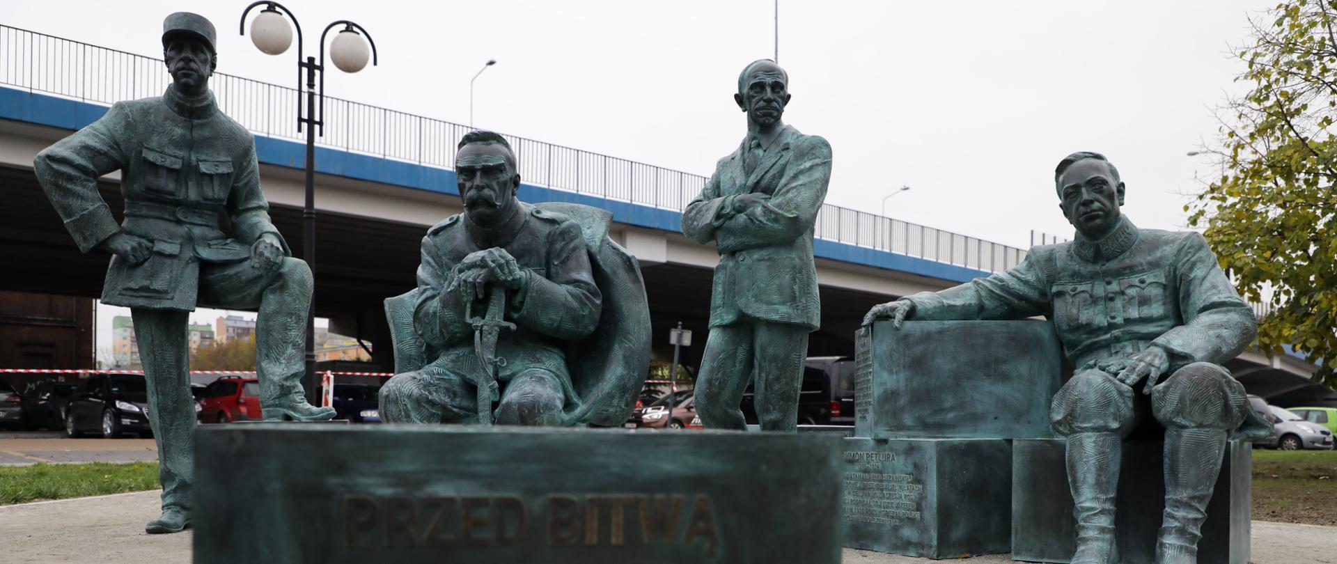 "До битви під Варшавою" - пам'ятник, присвячений міжнародному співробітництву під час війни 1920 р., Фото: Данута Матлох