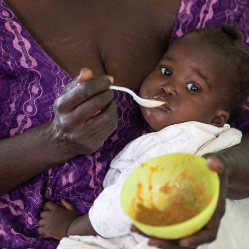 Zdrowo i lokalnie- zwalczanie i zapobieganie niedożywieniu u dzieci do lat 5, kobiet w ciąży i karmiących fot. PMM