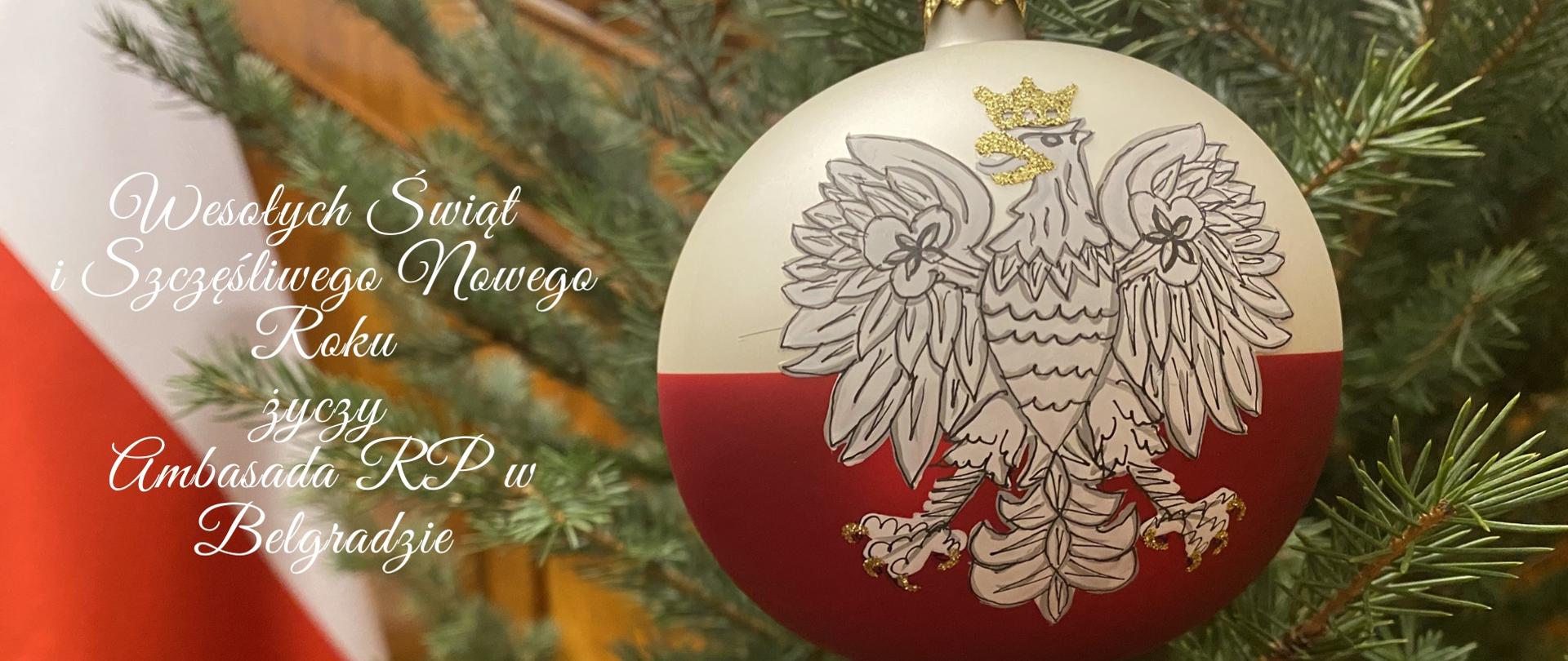 Tim Ambasade Republike Poljske u Beogradu želi svima zdrav, miran i srećan Božić u krugu porodice, u atmosferi ljubavi i radosti. Neka nam predstojeća Nova godina donese mir, sigurnost, blagostanje i uspešno ostvarenje svih ličnih i poslovnih planova!