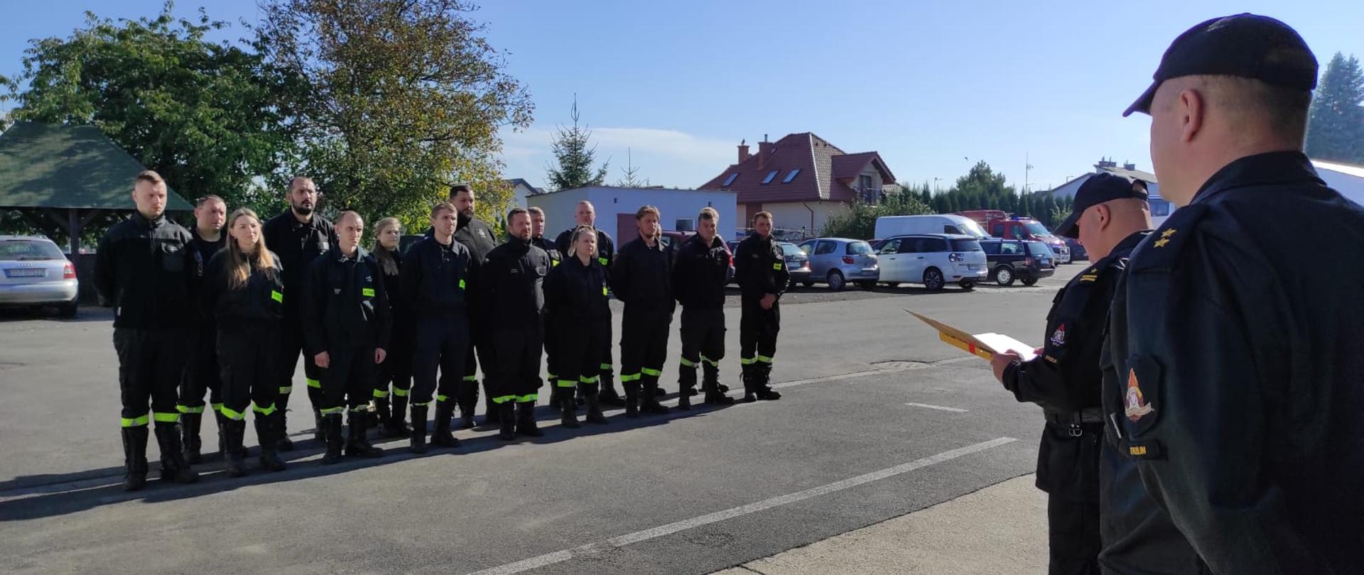 Zakończenie szkolenia ratownictwa technicznego strażaków OSP 