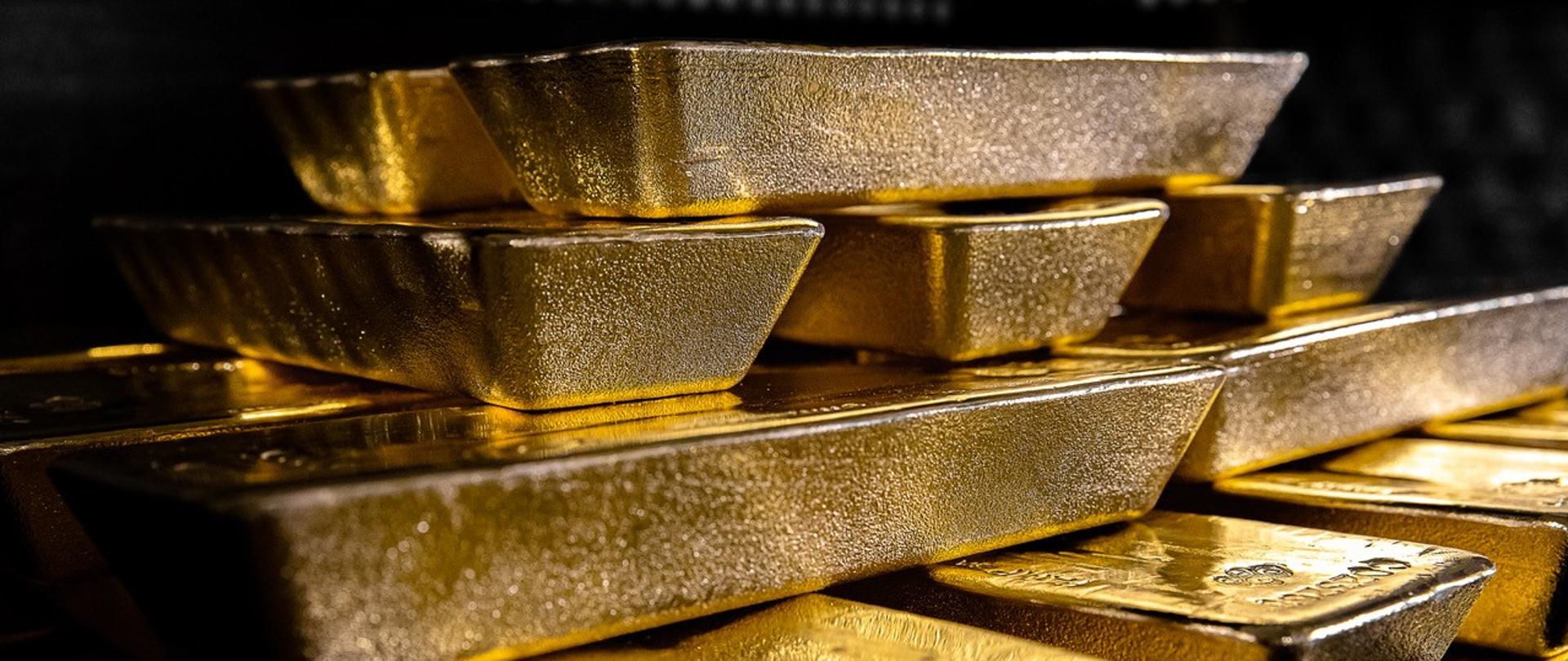 sztabki złota