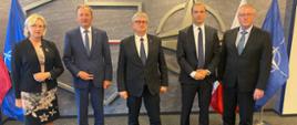 Visit of Minister Paweł Soloch at NATO HQ_May 2021