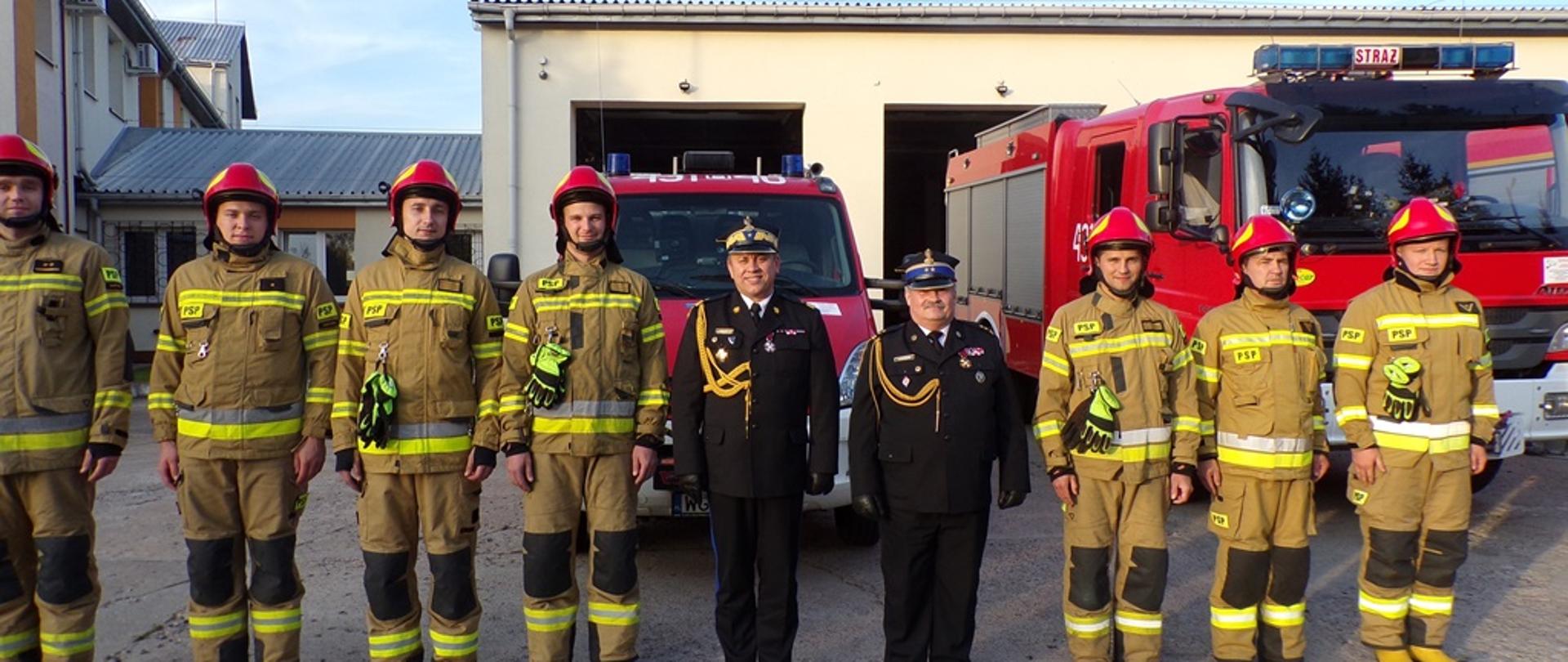 Wizyta_Mazowieckiego_Komendanta_Wojewódzkiego_PSP_w_Gostyninie