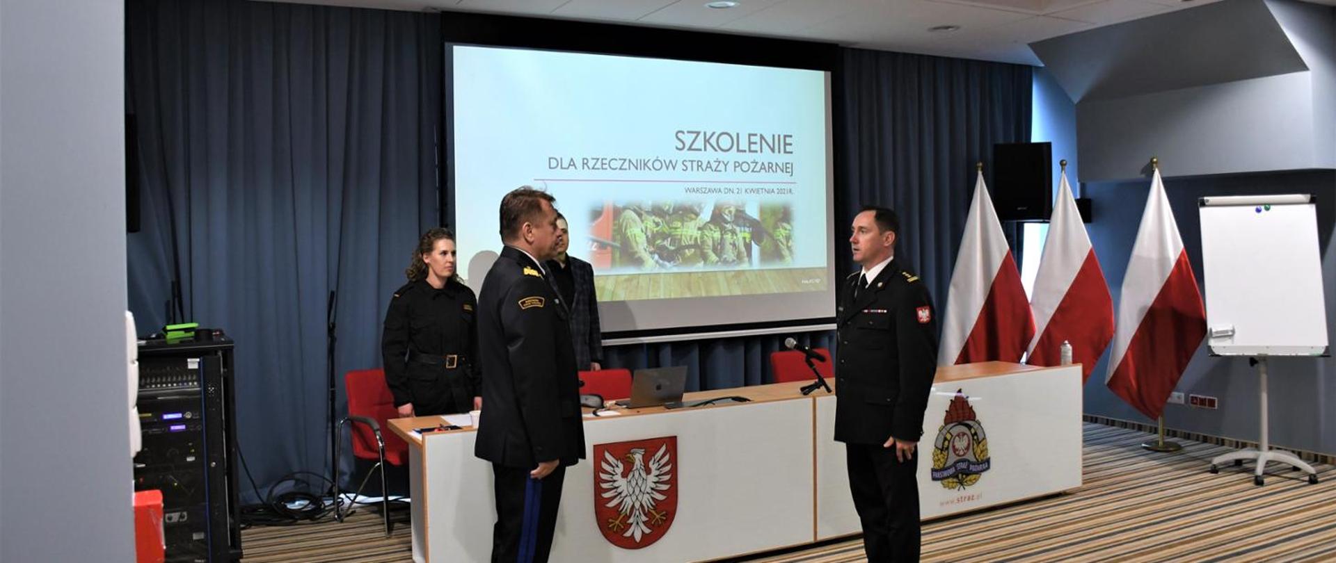 Narada szkoleniowa oficerów prasowych PSP województwa mazowieckiego