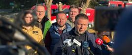 Pożar lasów w pow. biłgorajskim. "Każdy kolejny krok zależy od rozwoju sytuacji"
