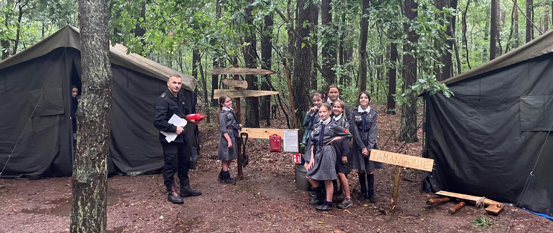 Przegląd obozów harcerskich na terenie powiatu lipnowskiego