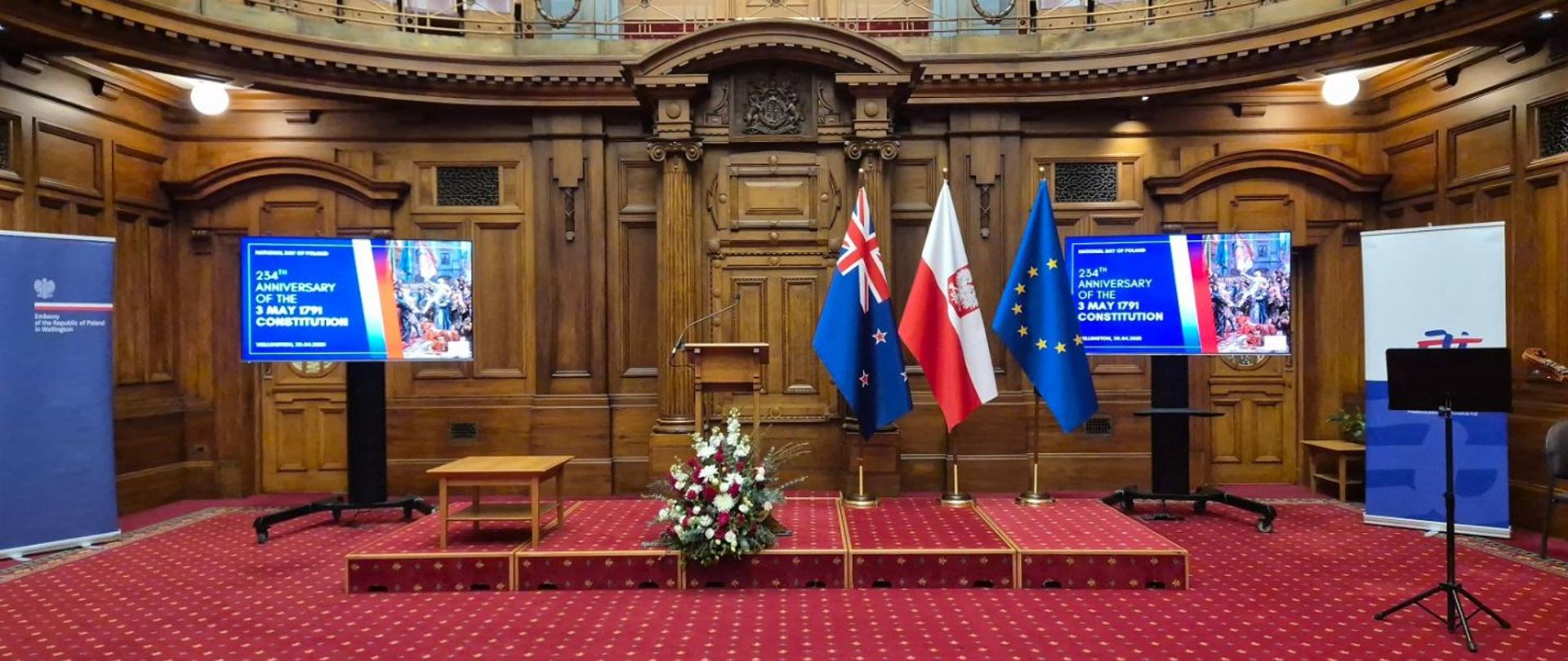 National Day of Poland at NZ Parliament