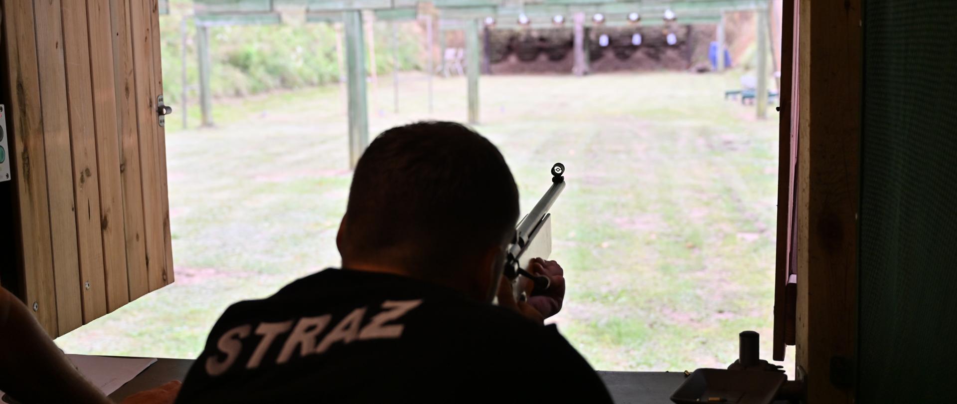 STRAŻACKIE ZAWODY STRZELECKIE Z BRONI MAŁOKALIBROWEJ DLA JEDNOSTEK Z TERENU POWIATU