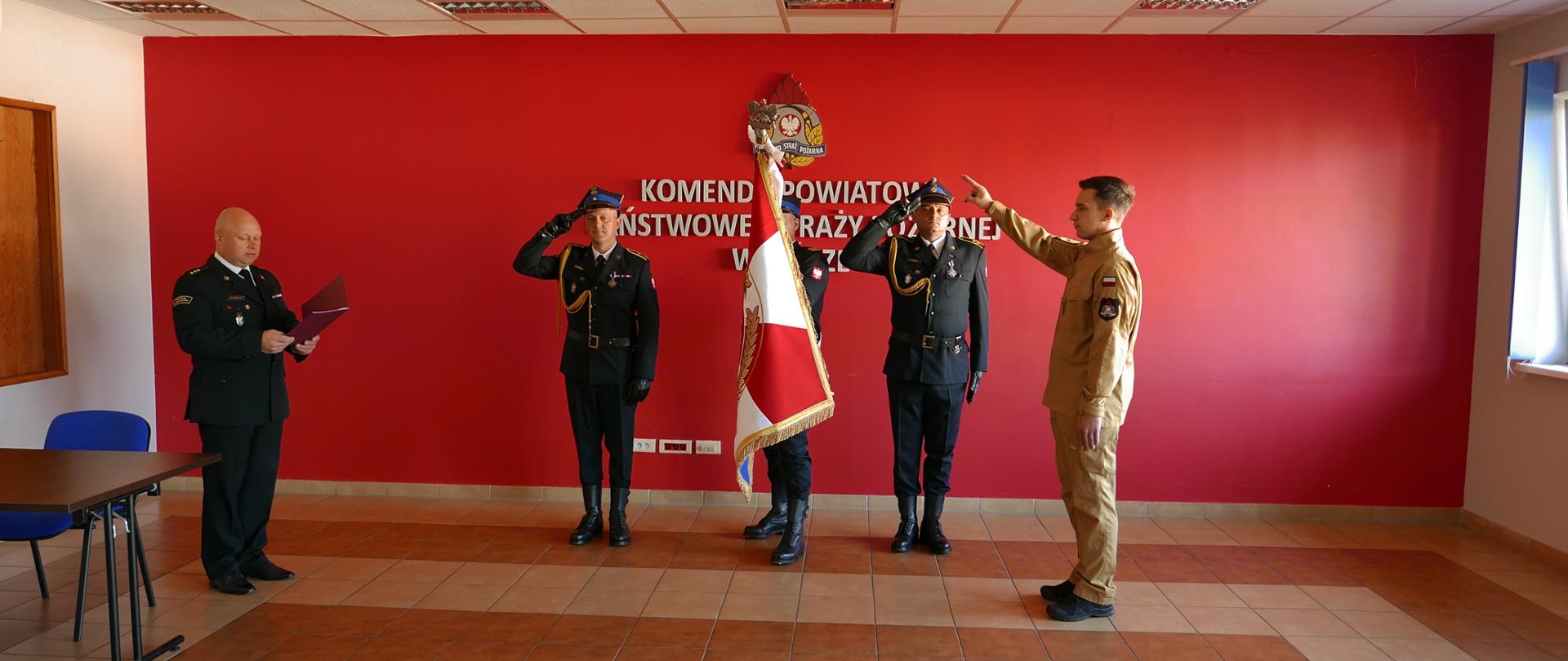 Ślubowanie Dawida Skoczylasa