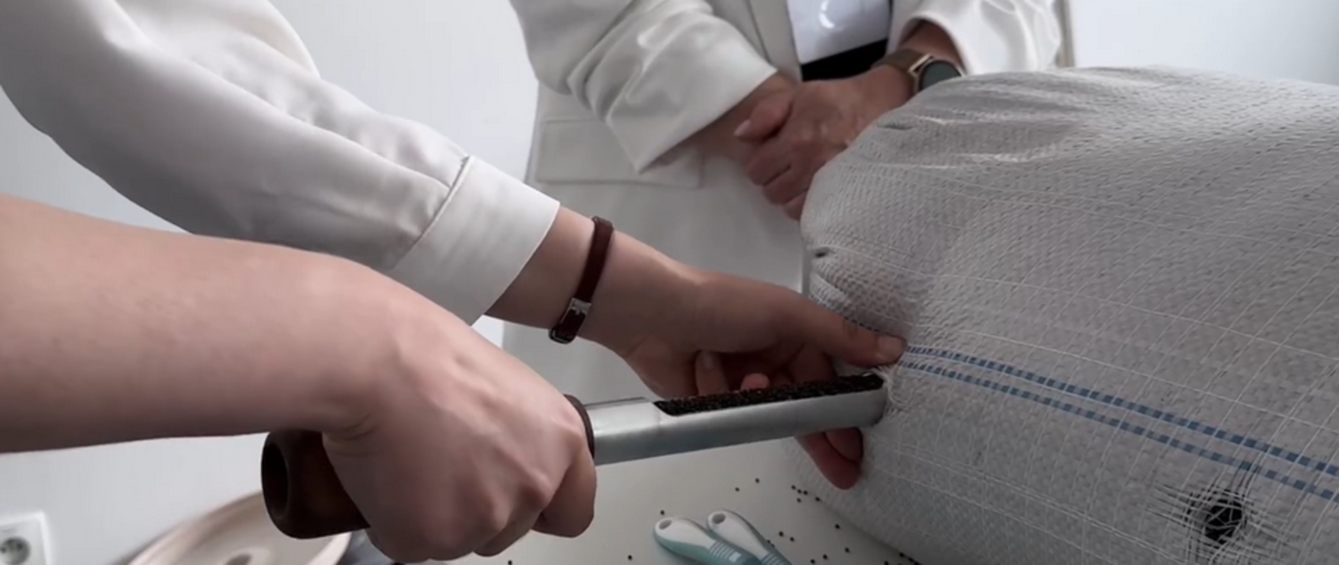 Pobieranie próbki rzepaku