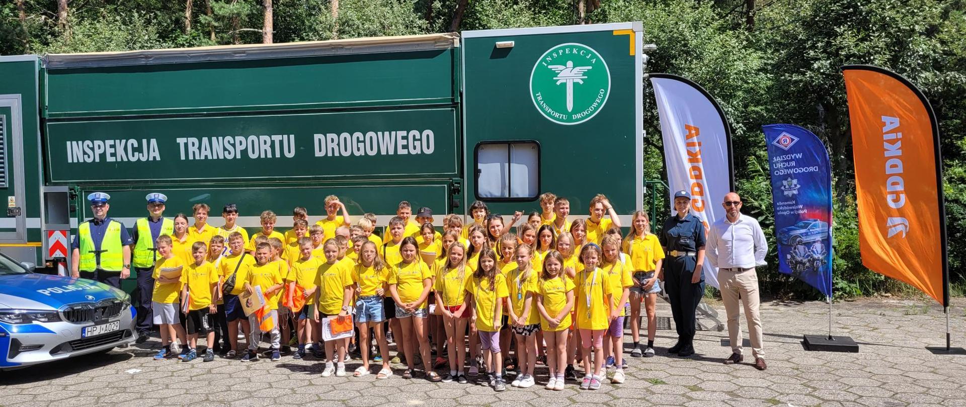 Działania z Policją Bezpiecznie na wakacje - DK11