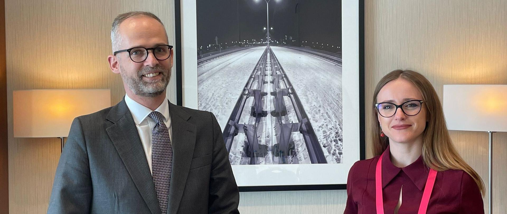 Wiceministrowie ds. energii Polski i Mołdawii 