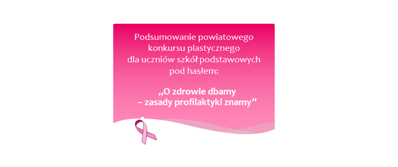Wyniki powiatowego konkursu plastycznego dla uczniów szkół podstawowych
