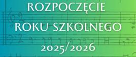 rozpoczęcie roku szkolnego