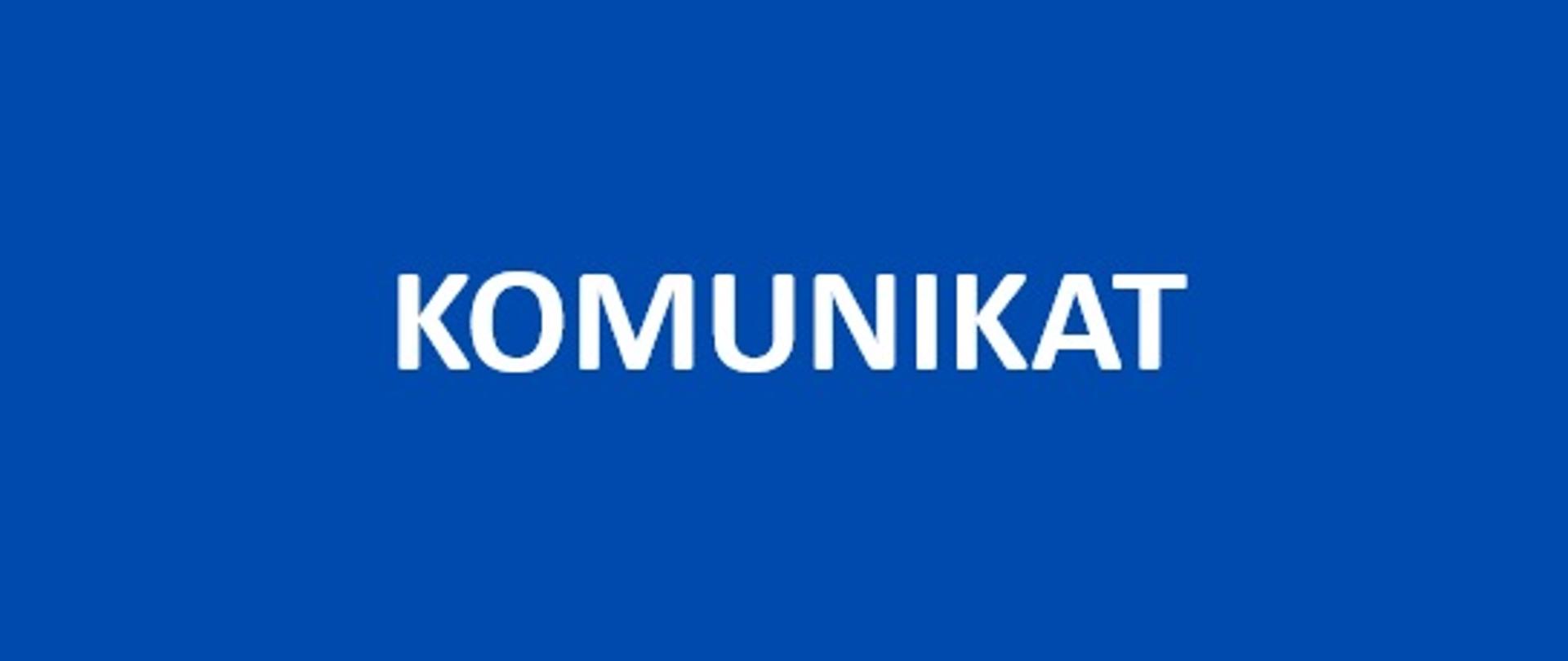 Komunikat