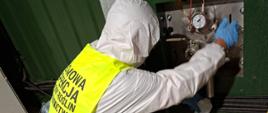 Kontrola w biogazowni wraz z pobraniem próby produktu pofermentacyjnego 