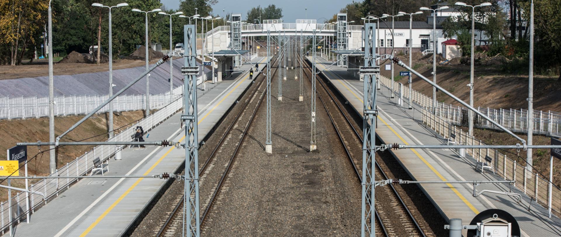 Stacja kolejowa w Piasecznie