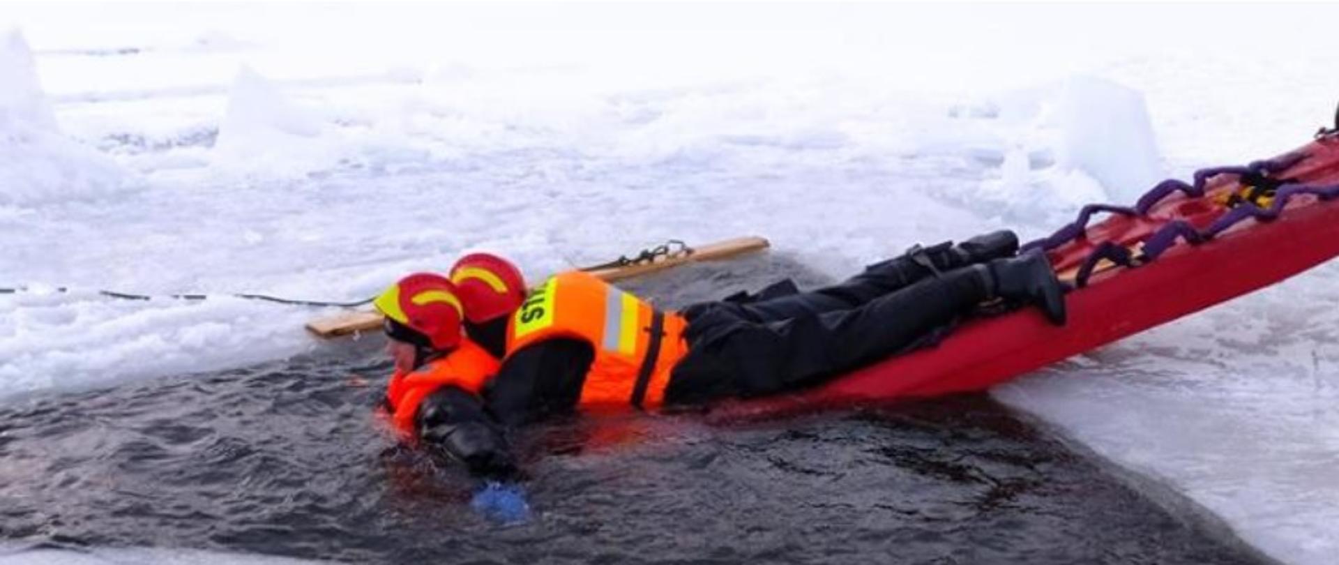 Bezpieczeństwo na zamarzniętych akwenach