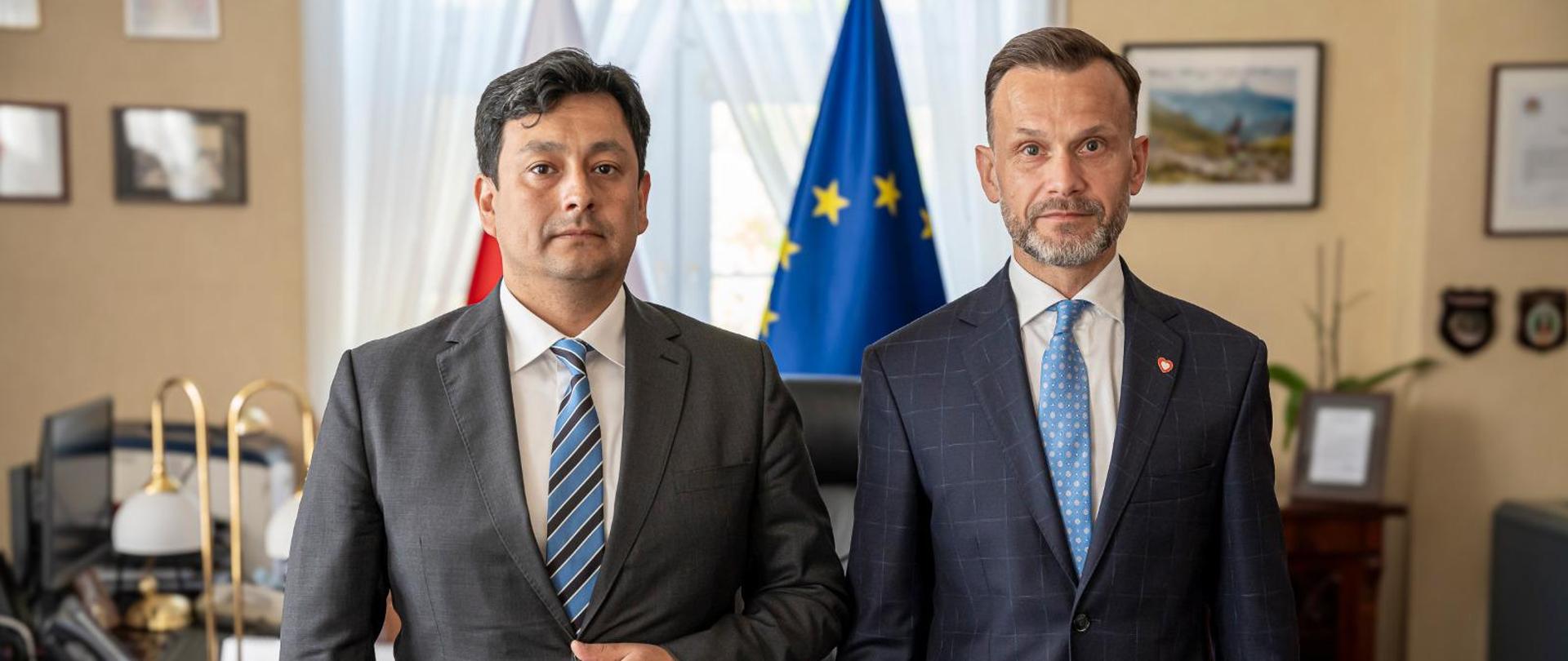 Spotkanie z Ambasadorem Uzbekistanu