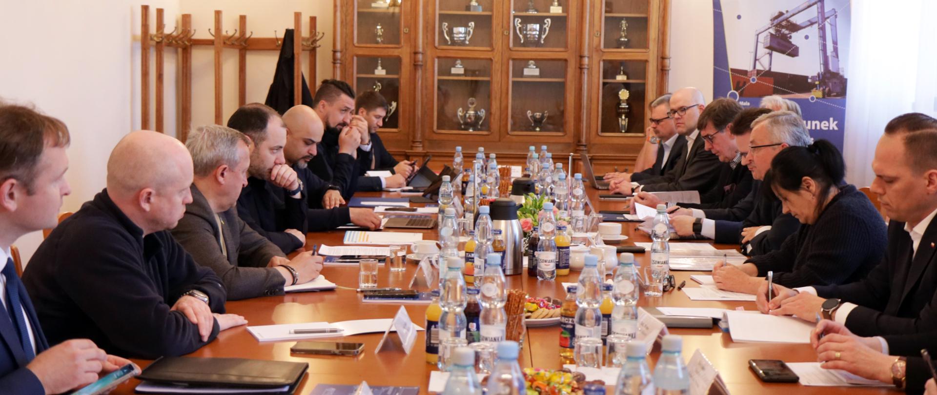 Spotkanie ministrów infrastruktury Polski i Ukrainy w Medyce